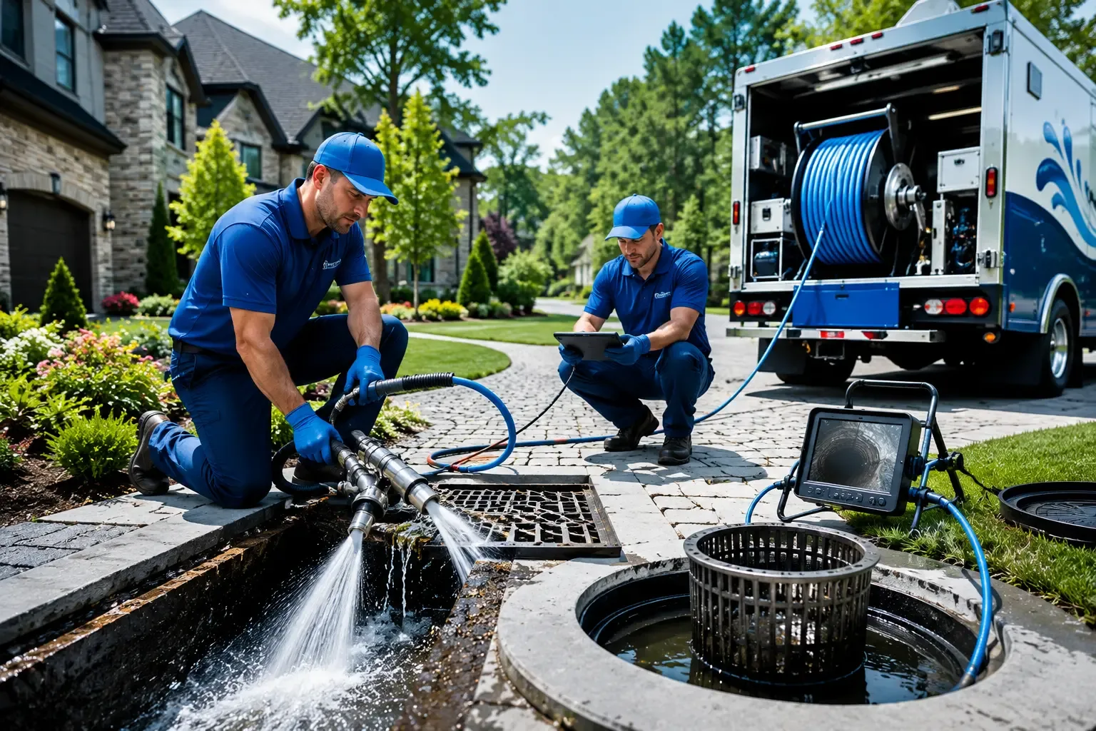 Local outdoor drain cleaning professionals in Adelphi, OH